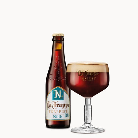 Cerveja La Trappe Nillis 0.0% 33 cl - garrafa+Copo