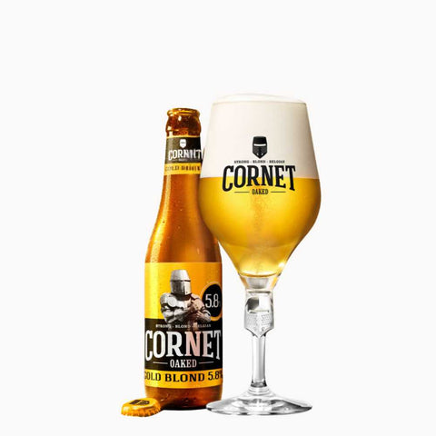 cerveja belga Cornet Gold Blond 5.8% 33cl