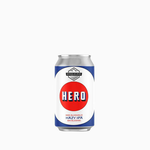 Basqueland Hero Hazy IPA 0.5% lata 33cl