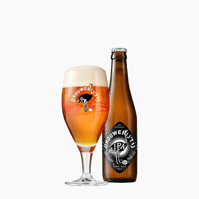 garrafa de cerveja Brouwerij T'ij IPA 33cl