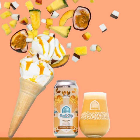 context-VaultCity-Tropical Swirl-double-scoop + Copo