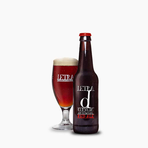 Cerveja Letra D Red Ale 33cl + Copo