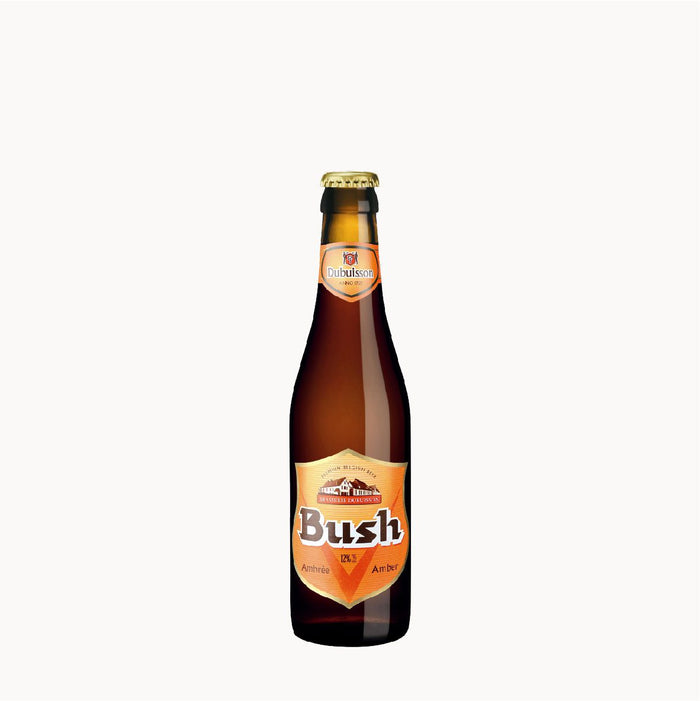 Garrafa 33 cl Bush Ambrée Caractére
