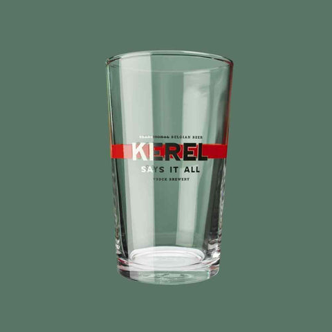 Copo de vidro cerveja kerel 33 cl