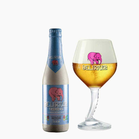 cerveja belga Delirium Tremens 33cl + Copo