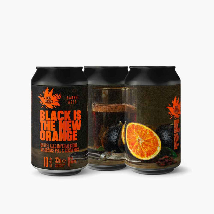 Dois Corvos Black is the New Orange Imperial Stout BA 33 cl
