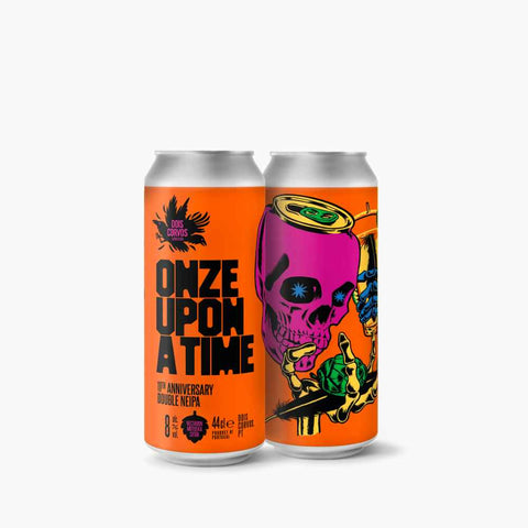 lata cerveja artesanal portuguesa Dois Corvos Onze Upon a Time Double NEIPA 8% 44 cl
