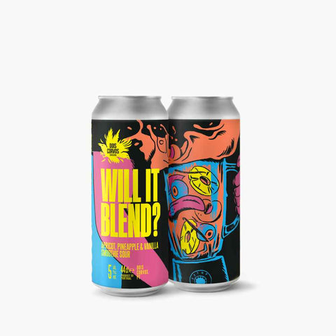Lata cerveja artesanal portuguesa Dois Corvos Will It Blend? Smoothie Sour 5% 44 cl