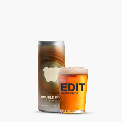 Lata cerveja craft italiana Edit Double Dog Double IPA 33cl