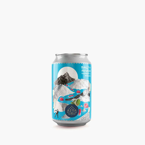 Rima Salty River Raspberry & Rhubarb Pastry Fruited Gose 33 cl