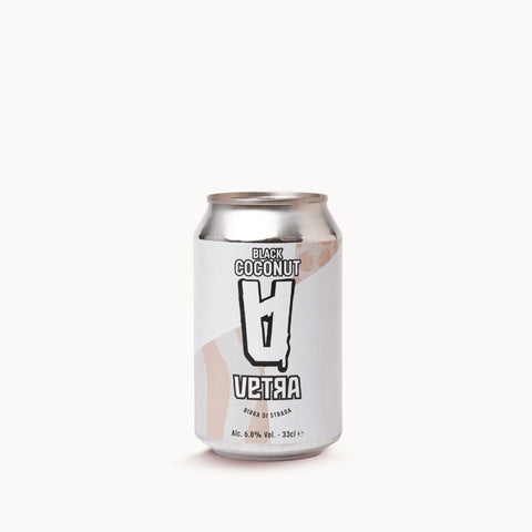 lata cerveja italiana Vetra Black Coconut Dark Lager 33 cl
