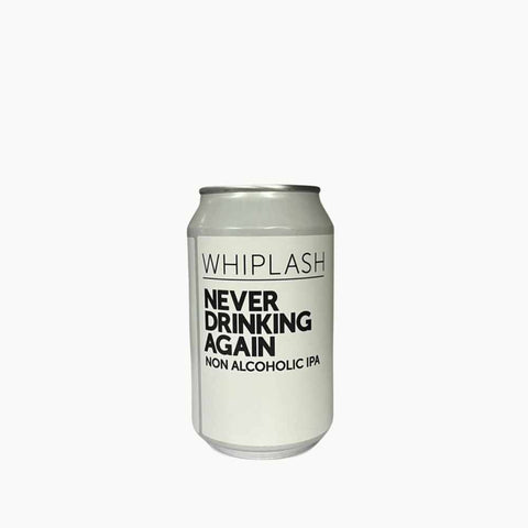 Whiplash Never Drinking Again IPA 0.3% sem álcool 33 cl