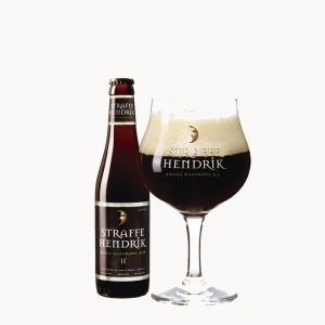 Garrafa 33 cl em vidro, cerveja Straffe Hendrik Quadrupel