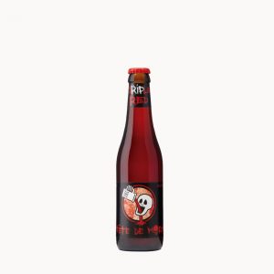 Garrafa vidro, 33 cl, Tête de Mort Red