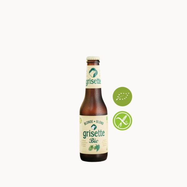 Cerveja Grisette Blond Bio sem gluten 25 cl