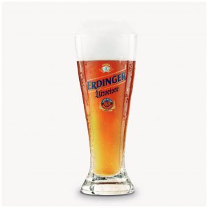 Copo, em vidro, Erdinger Urweisse, 30 cl