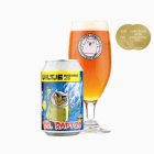 Lata de cerveja Dr. Raptor Double ou Imperial IPA + Copo 33 cl Double Gold Medal nos European Beer Challenge 2023