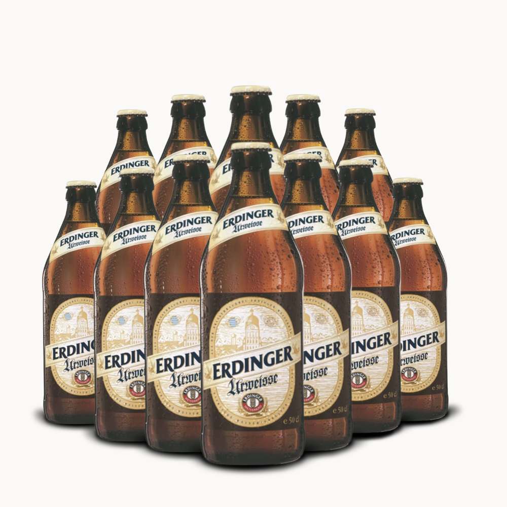 Pack 12 cervejas Erdinger Urweisse 50 cl