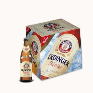 Caixa 12 uds Erdinger Weissbier Hell 50 cl