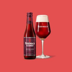 Garrafa + Copo da cerveja Rodenbach Alexander