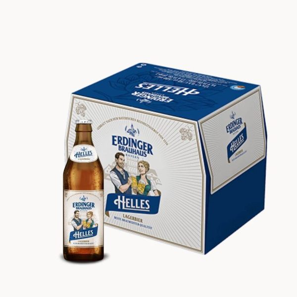 Pack 12 Erdinger Brauhaus Helles