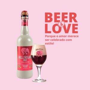 Pack Beer & Love: Delirium Red + Copo Gourmet 15cl