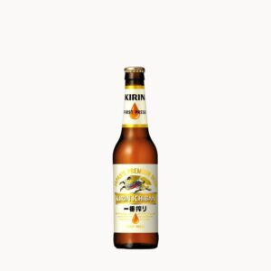 garrafa de cerveja Kirin Ichiban 33 cl - garrafa