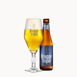 cerveja Brugge Tripel 33cl - garrafa+Copo