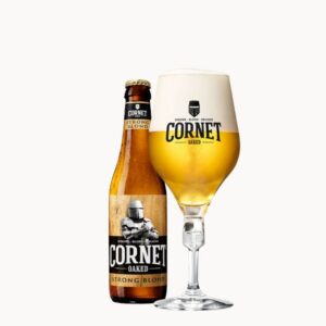 Cerveja Cornet Oak Strong Blond 33cl - garrafa+Copo